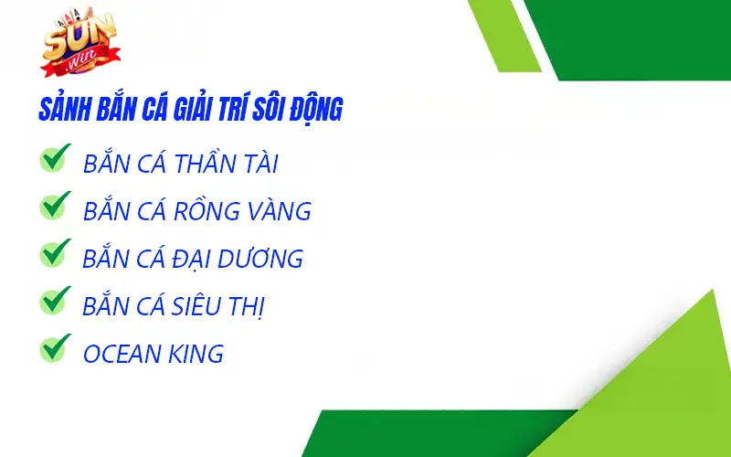 Sảnh bắn cá giải trí sôi động 